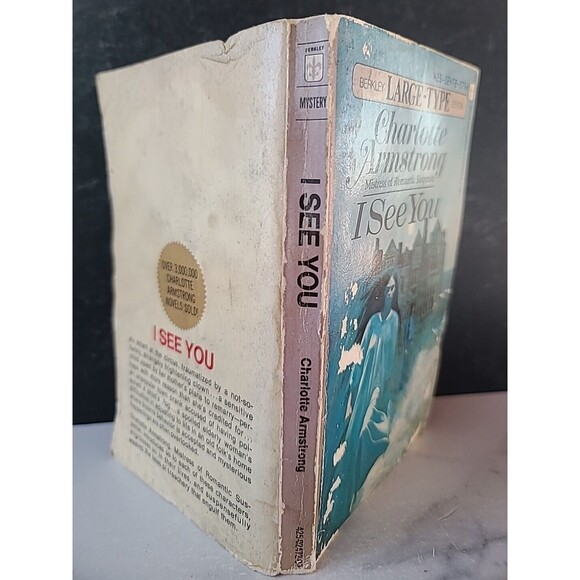 I See You By Charlotte Armstrong Paperback Large-Type - Picture 10 of 10